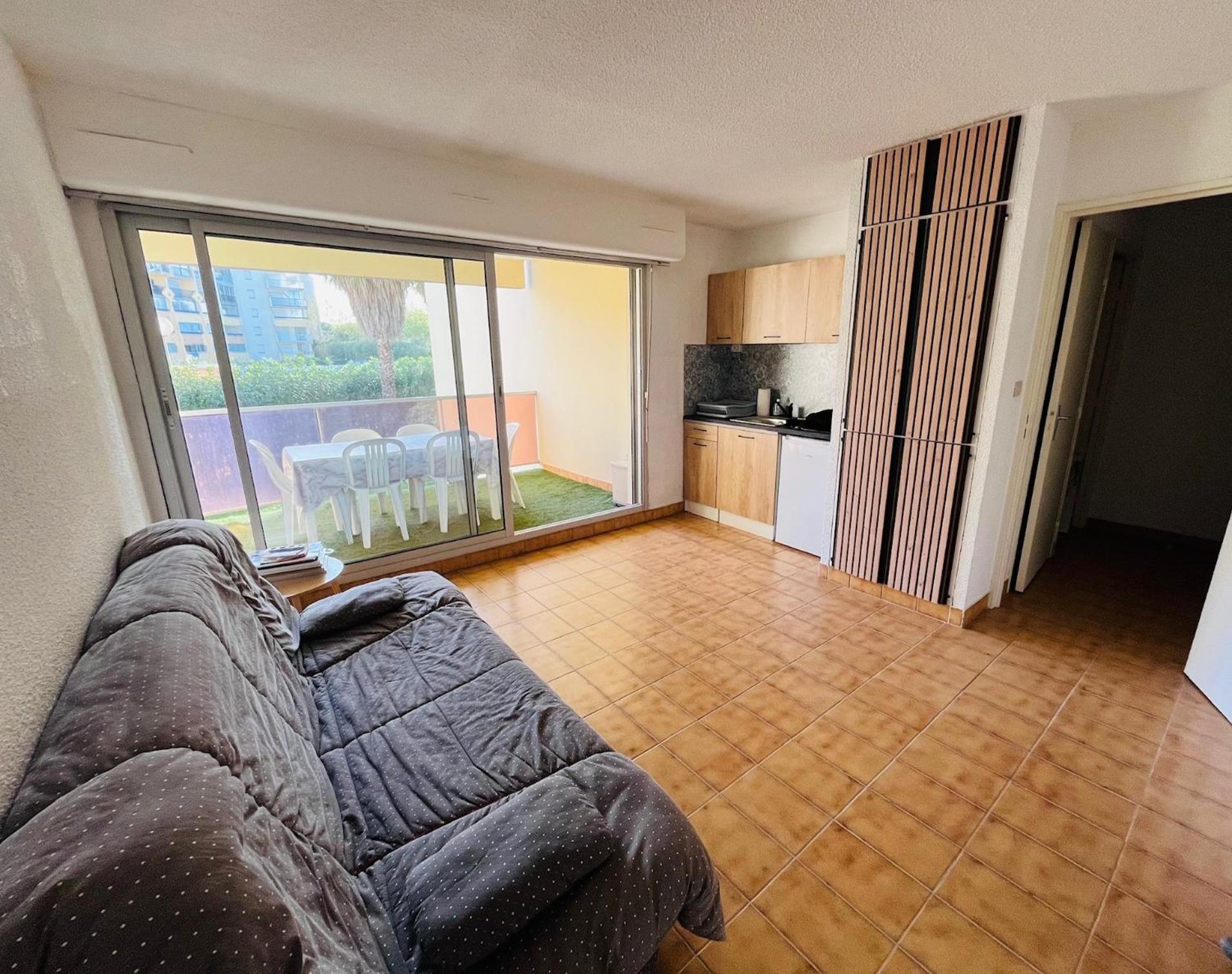 T2 ,4 Couchages ,Climatise ,Terrace ,En Face D'Aqualand ,Plage Rochelongue Agde Exterior foto